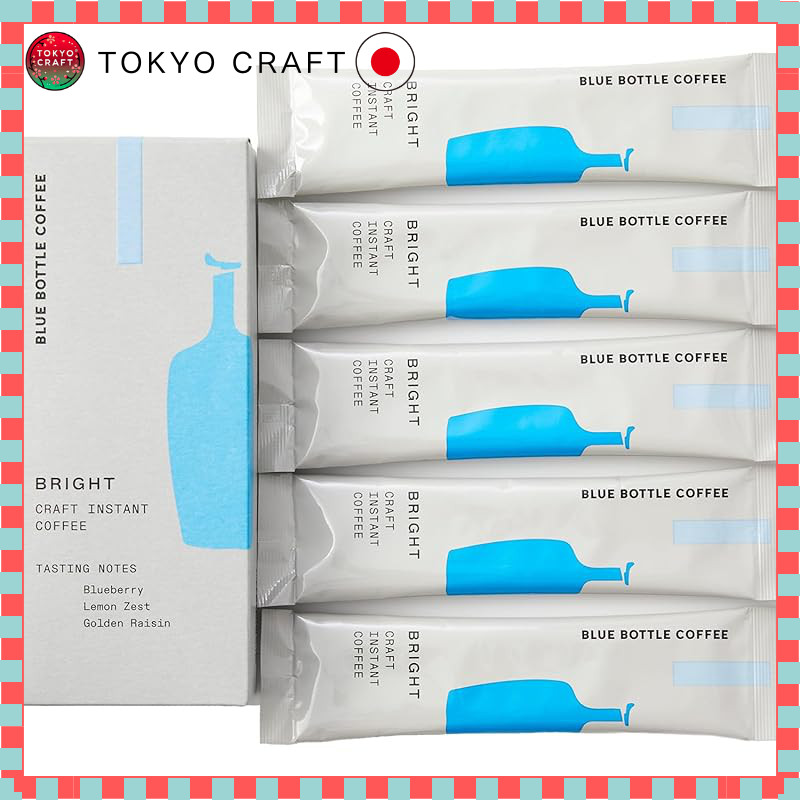 Blue Bottle Coffee Bright Craft Instant Coffee Set of 5