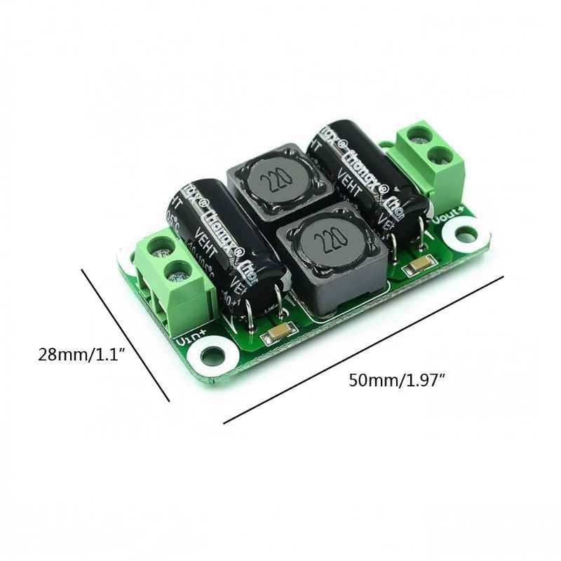DC 50V 4A LC กรองป้องกันเสียงรบกวน DC 4A 50V พลังเสียง