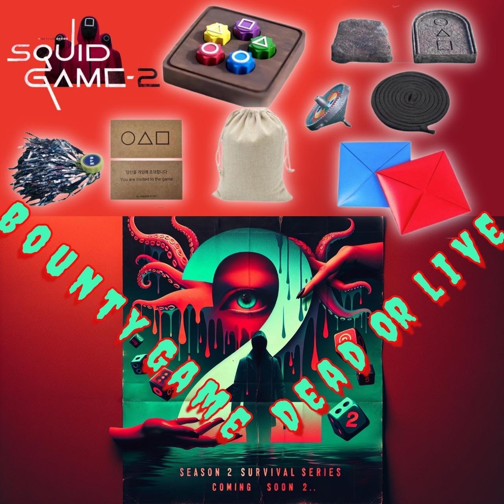 เกมปลาหมึก ฤดูกาล 2 | ชุดเกมพื้นบ้านเกาหลี - Jebi chagi, Gong-gi, Biseokchigi, Paeng-y, DDAKJI, Fami