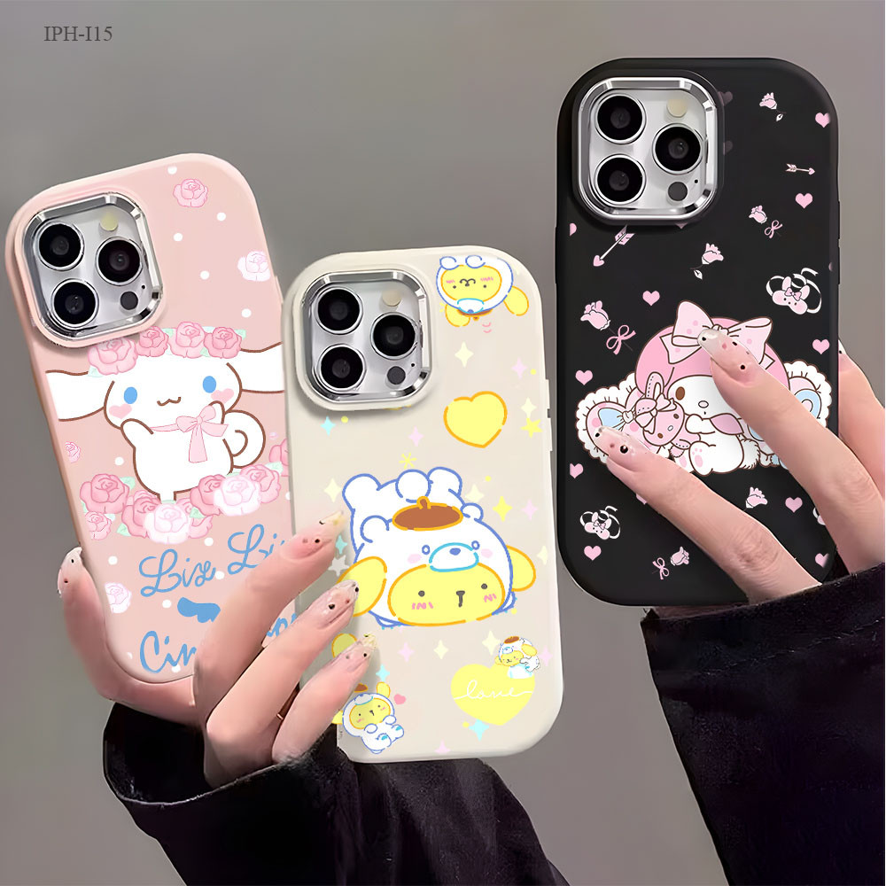 เคส For iPhone 17 16 15 14 13 12 11 8 7 6 6S X XS XR SE Plus Pro Max 2020 2022 เคสไอโฟน เคสโทรศัพท์ เคสซิลิโคน TPU PD