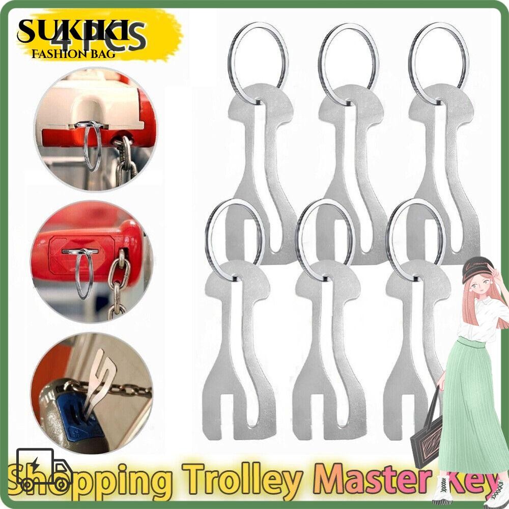 Sukiki Trolley Master Key Token, ที่ใส่เหรียญแบบใช้ซ้ําได้, Token, ของขวัญเหรียญทดแทนโลหะที่ถอดออกได