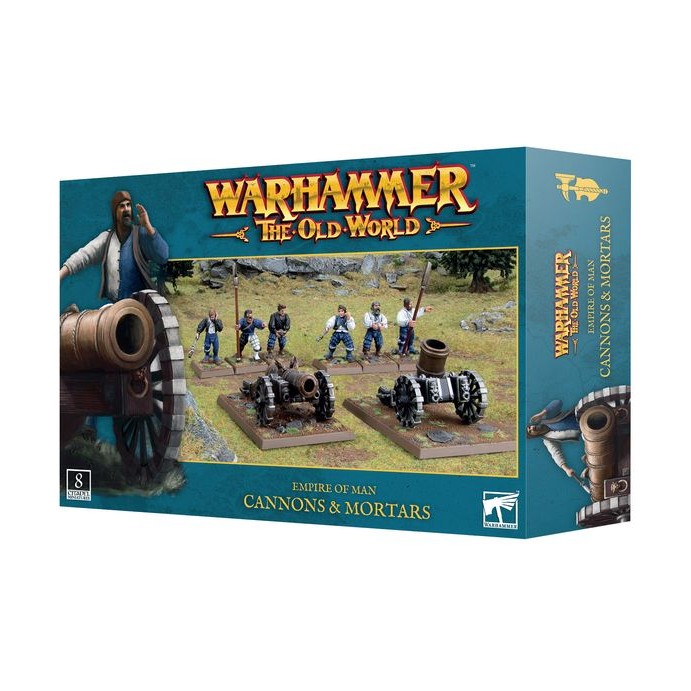 (GW พร้อมส่ง) EMPIRE OF MAN : CANNONS & MORTARS