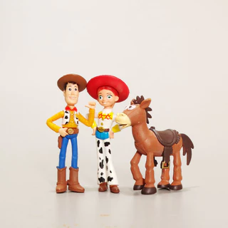 7 ชิ้น/เซ็ต 4 ซม.-7 ซม.ของเล่น Story 4 Woody Buzz Lightyear Action Figure อะนิเมะตกแต่งคอลเลกชันตุ๊กตาของเล่นสําหรับเด็ก