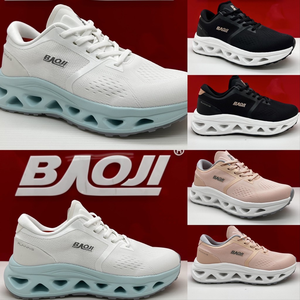 [New 01/2025] [รองเท้าวิ่ง] Baoji บาโอจิ รองเท้าผ้าใบผู้หญิง bjw1114