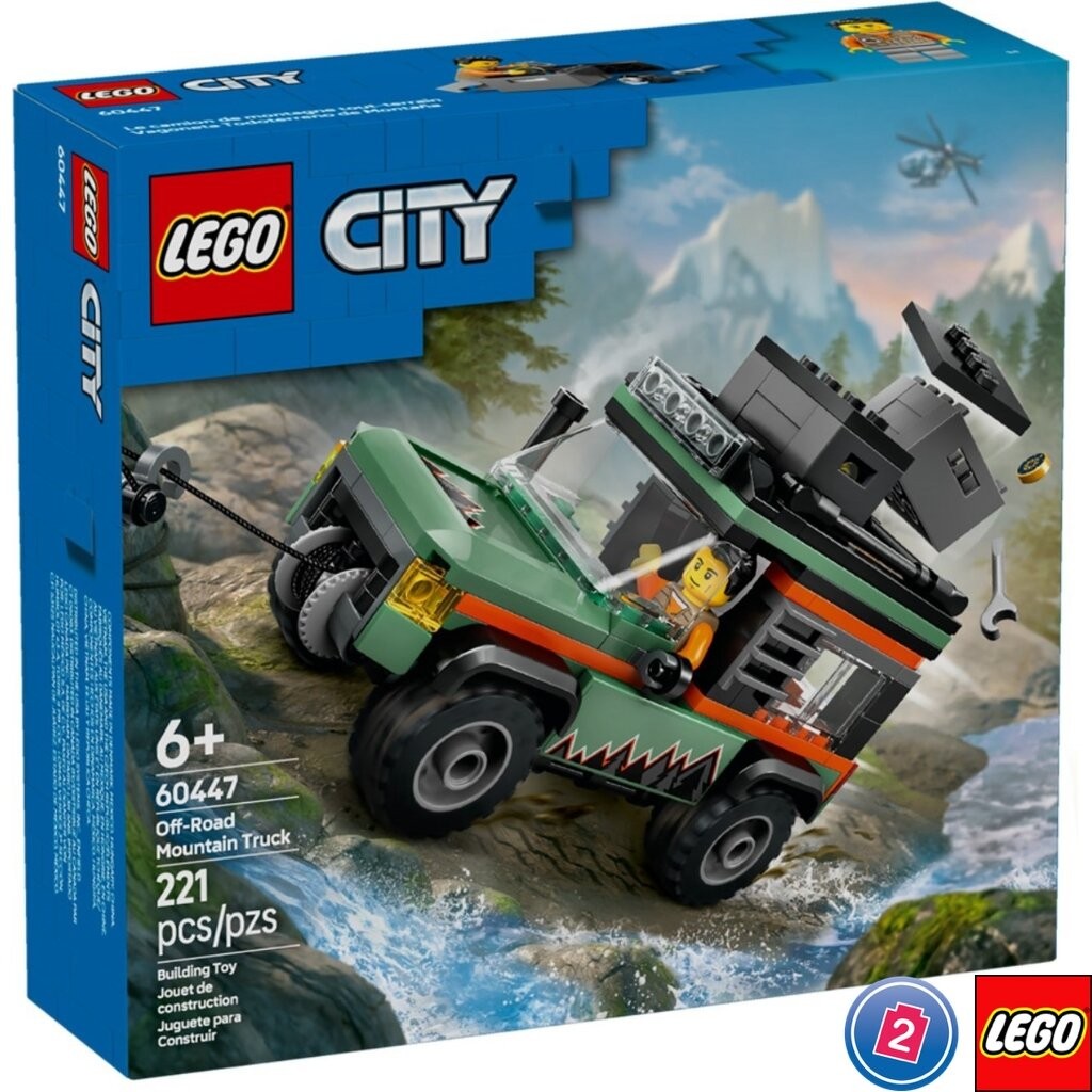 เลโก้ LEGO City 60447 Off-Road 4x4 Mountain Truck
