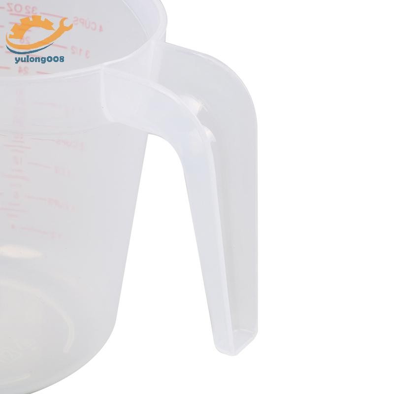 [MR] เหยือกตวงพลาสติกคุณภาพสูง ถ้วยสเกลความจุขนาดใหญ่ 25/500/1000ml TH ราคา ถูกที่สุด ดีลบีเคเค แกลเลอรีภาพที่ 6