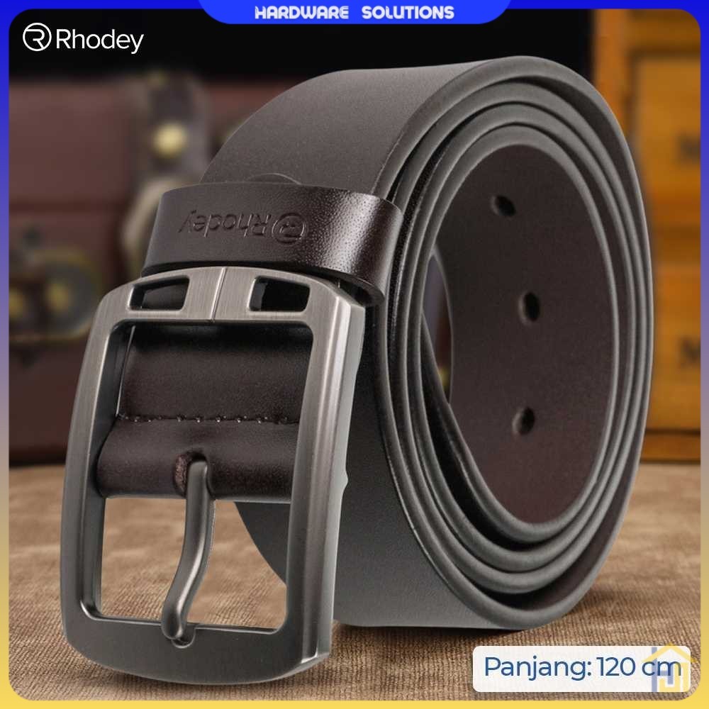 เข็มขัดผู้ชายหนังแท้ Rhodey - XF001