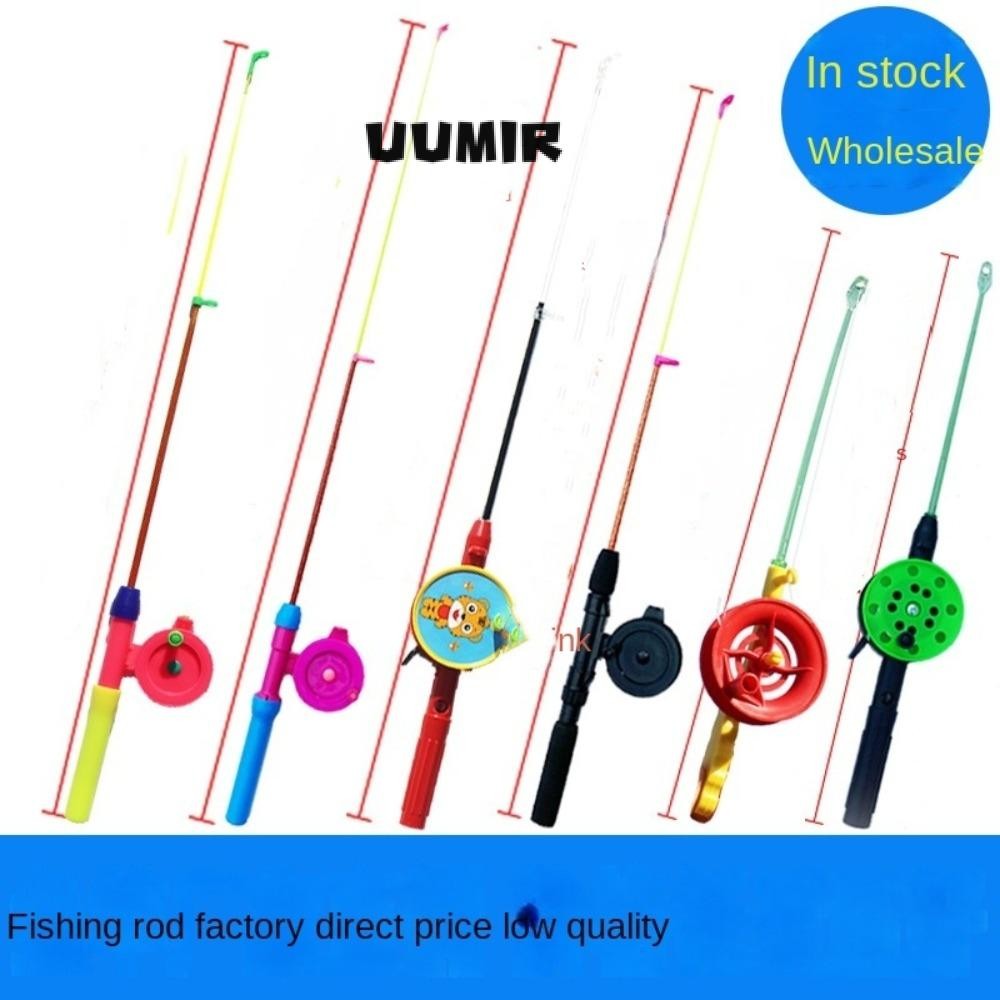 Uumir เบ็ดตกปลาน้ําแข็ง, Retractable เด็กตกปลาน้ําแข็งปากกา Pole, คุณภาพสูงแบบพกพา Spinning 35/40/75/80 ซม. เบ็ดตกปลาน้ําแข็งตกปลาฤดูหนาว