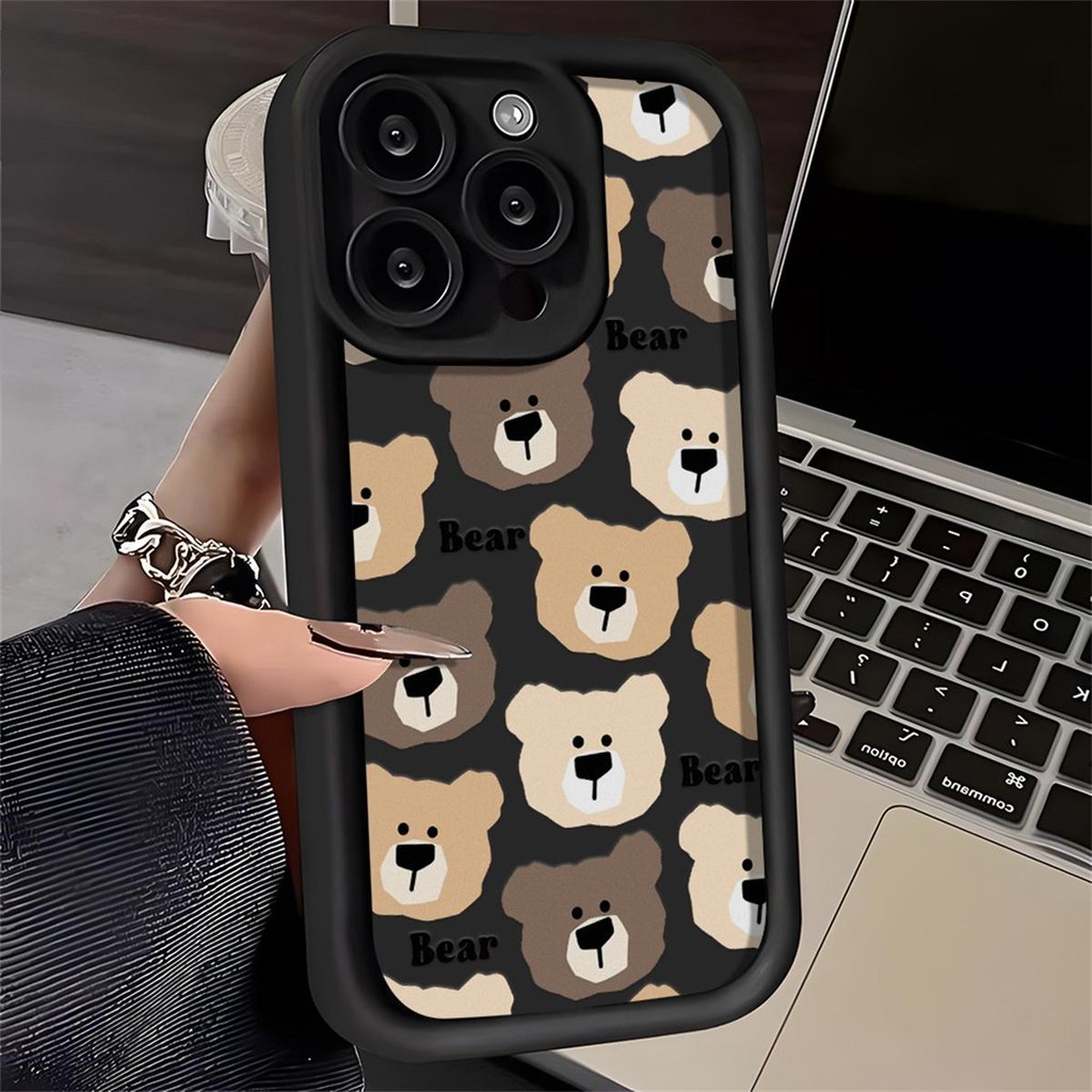 เคส for Samsung A14 A15 A12 A13 A16 A06 A07 A17 A51 A52 A35 A53 A54 A55 5G A05 A05S A50 A30S A03 A56 A23 A24 A32 A34 - รูปที่ 3