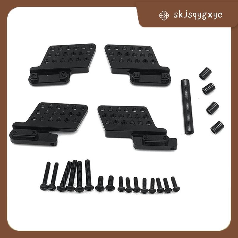 skjsqygxycTRX4-M โลหะด้านหน้าและด้านหลัง Shock Bracket Mount Towers สําหรับ -4M 1/18 RC Crawler รถอะไหล่อัพเกรด