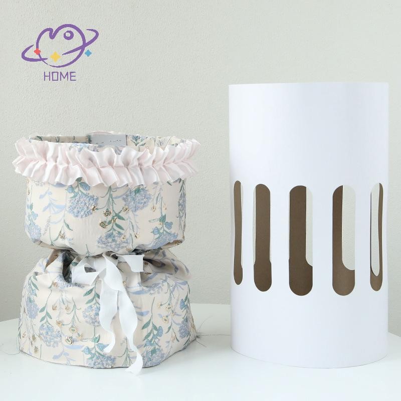 [mayhome] 10 ชิ้นช่อดอกไม้กลม Stereotype กระดาษคราฟท์ดอกไม้ Rose แพคเกจซับกระดาษห่อร้านดอกไม้วัสดุเครื่องมือเสริม {TH}