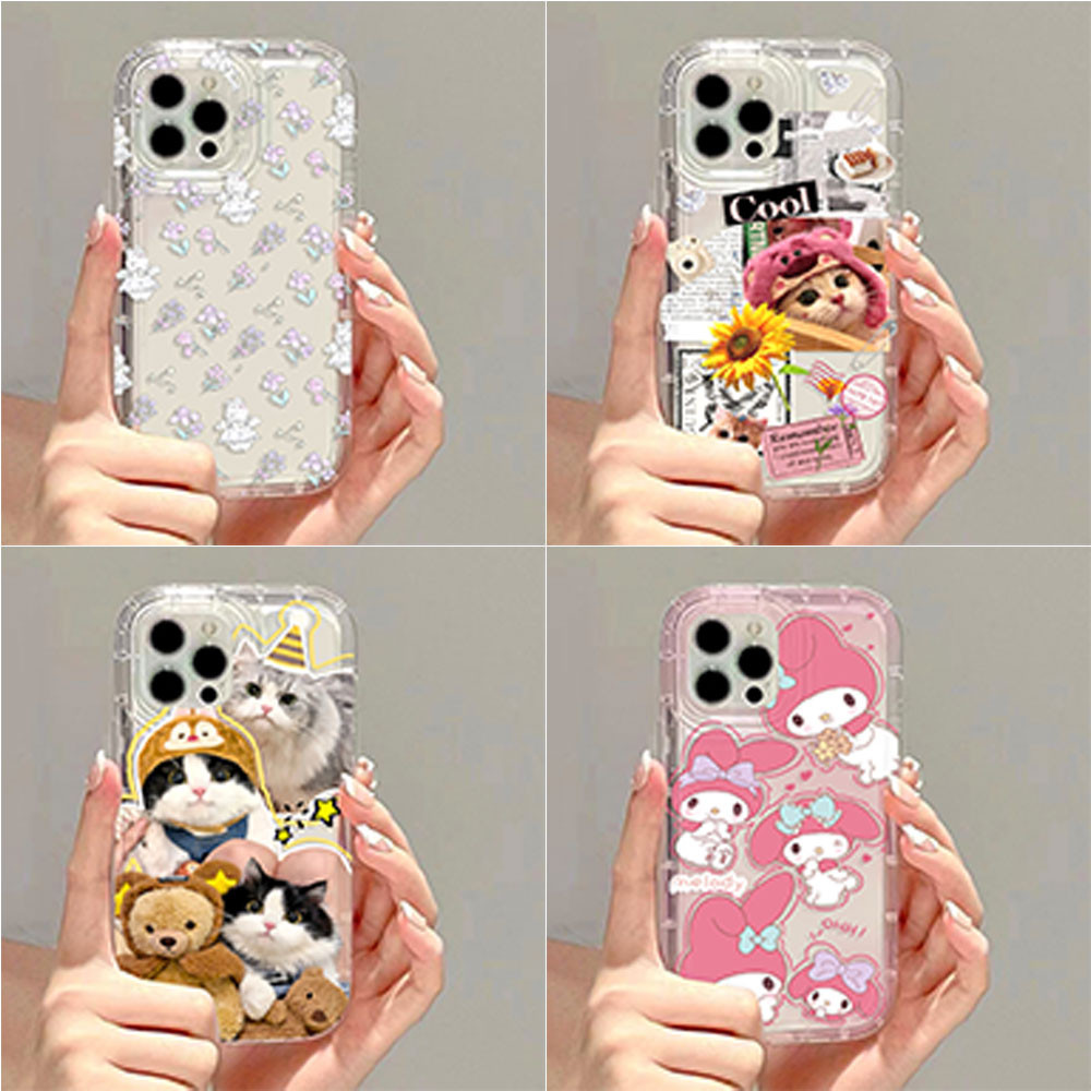 Soft TPU เคส For Vivo V40 Pro Y21 Y20 Y22 Y11 V27 V25 V21 Y15 Y17 Y12 Y36 Y12i Y33s Y22S Y21A Y21G Y21S Y20A เคสทรศัพท์