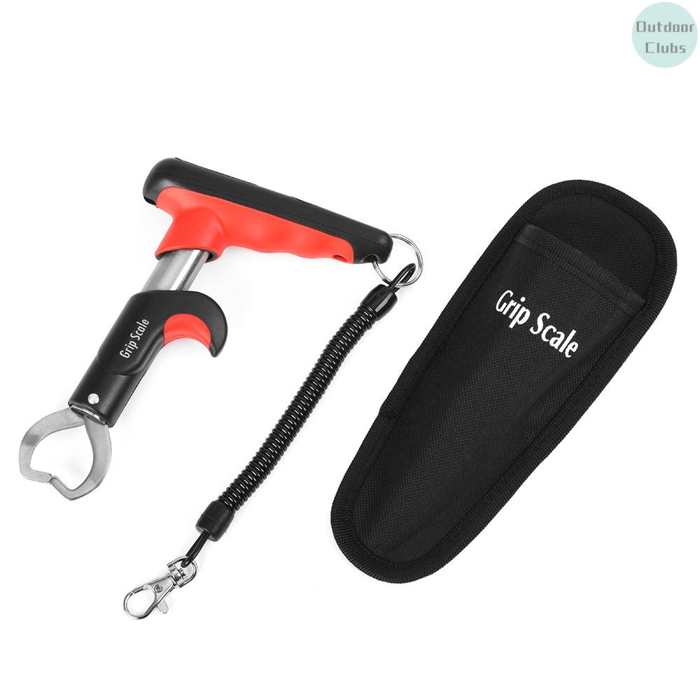[Mini Fish Lip Grabber Gripper] เครื่องมือจับปลา ที่วางปลาดิจิตอล สเกล 55LB