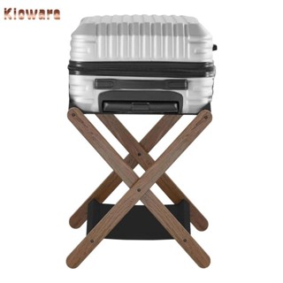 โคลแวร์ ชั้นวางกระเป๋าพับได้ขาตั้งกระเป๋าเดินทางมัลติฟังก์ชั…