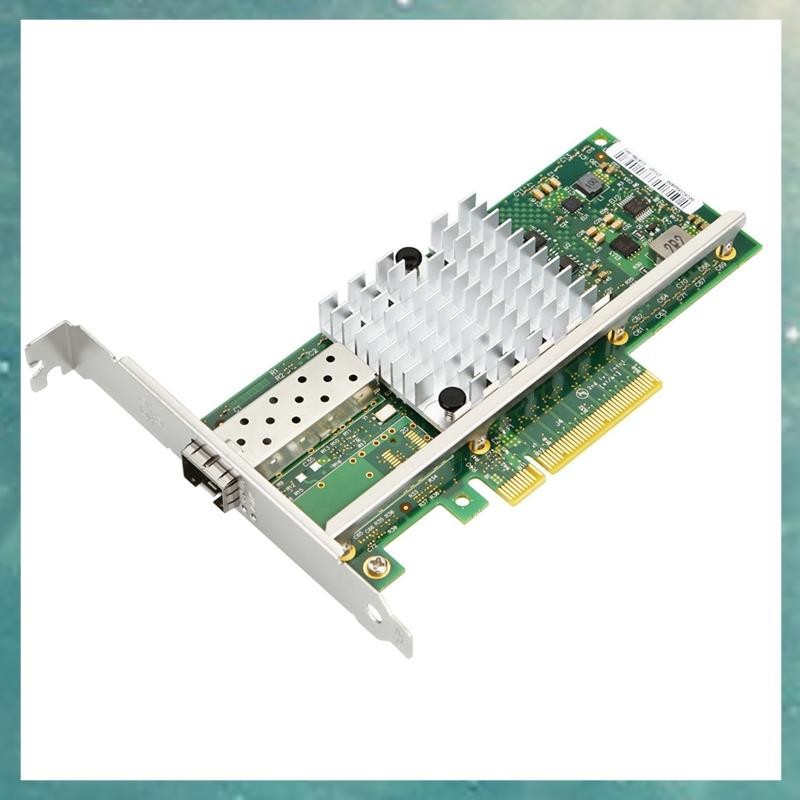 T QLI 10Gbps X520-DA1 Fiber Ethernet Server Adapter, PCIE X8 การ์ดเครือข่ายสําหรับ 7/8/10