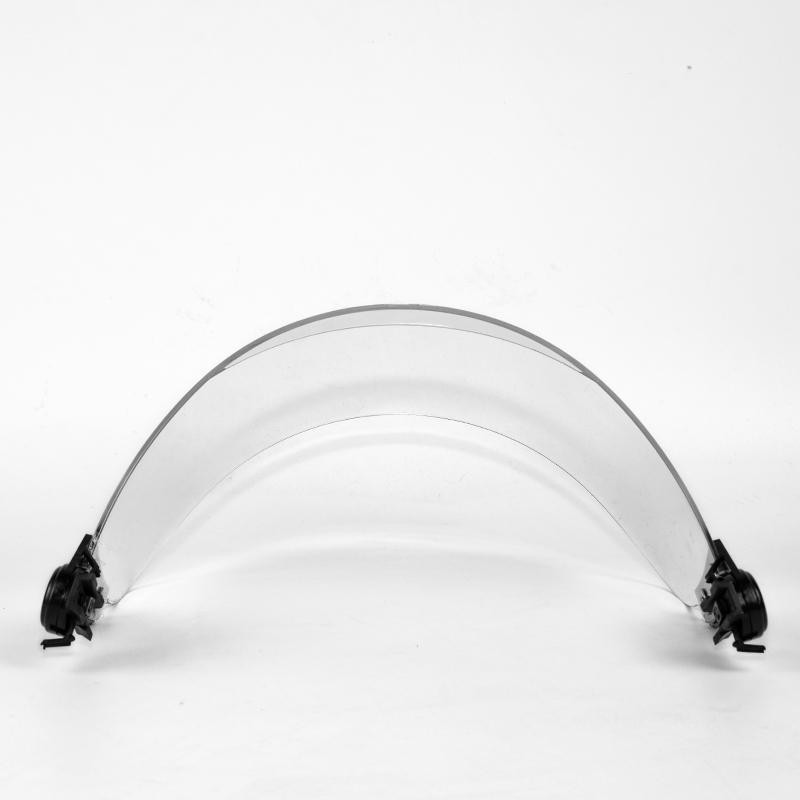 หมวกกันน็อคป้องกันโปร่งใสแว่นตาเชื่อมต่อรางแว่นตา - รูปที่ 2