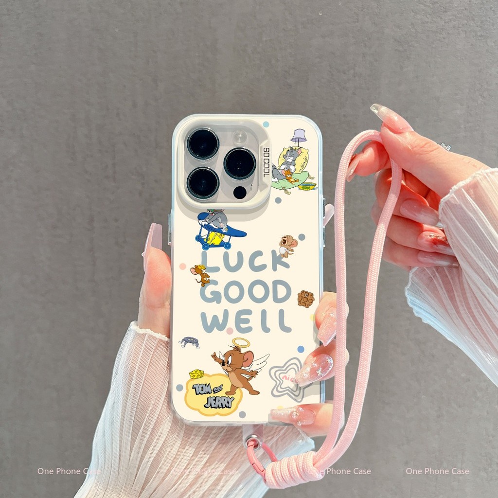 เข้ากันได้กับ iPhone 16 Pro Max iPhone 15 iPhone 13 iPhone 11 เคสโทรศัพท์นุ่มน่ารัก HXMSCY1364-GSP