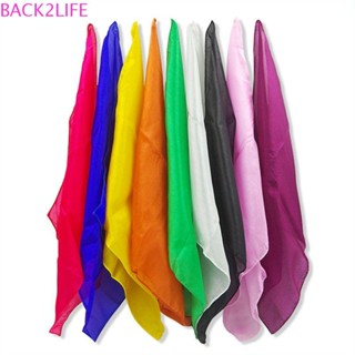 Back2life ผ้าพันคอ Magic Tricks, 30*30 ซม.45*45 ซม.Magic Sil…