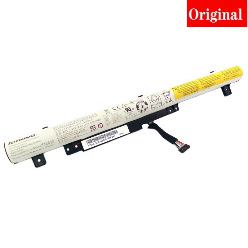 ✿Lenovo แบตเตอรี่แล็ปท็อปสำหรับ Flex2 14 15 L13L4A61 L13L4E61 L13M4A61 L13M4E61 L13S4E61
