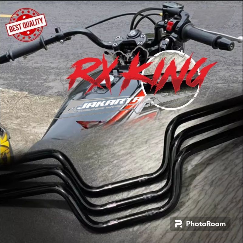 แฮนด์ RX King strir สีดําหนา RX King vixion tiger cb