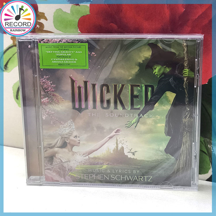Wicked  Ariana Grande The Soundtrack Stephen Schwartz 2024 Original CD Album [Sealed] Brand New