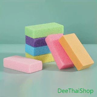 DeeThai โฟมขัดส้นเท้า ทำเล็บเท้า โฟมขัดเท้า ขัดผิว ผลัดเซลล์ผิวที่ตายแล้ว Pedicure tools
