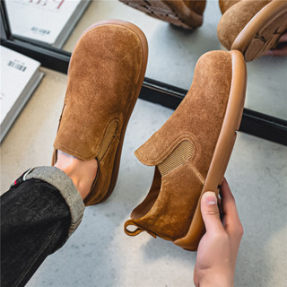 สไตล์ใหม่ Slip-On Lazy Shoes รองเท้าลําลองแฟชั่น All-Match M…