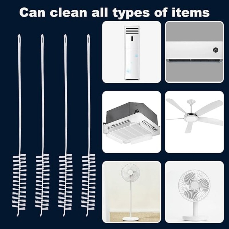 1-5ชิ้น60เซนติเมตรด้ามยาวเครื่องซักผ้าทําความสะอาดแปรง-ยืดหยุ่นเครื่องซักผ้ากลองช่องว่างแปรง-ครัวเรือนเครื่องปรับอากาศพัดลมเครื่องมือทําควา - รูปที่ 4