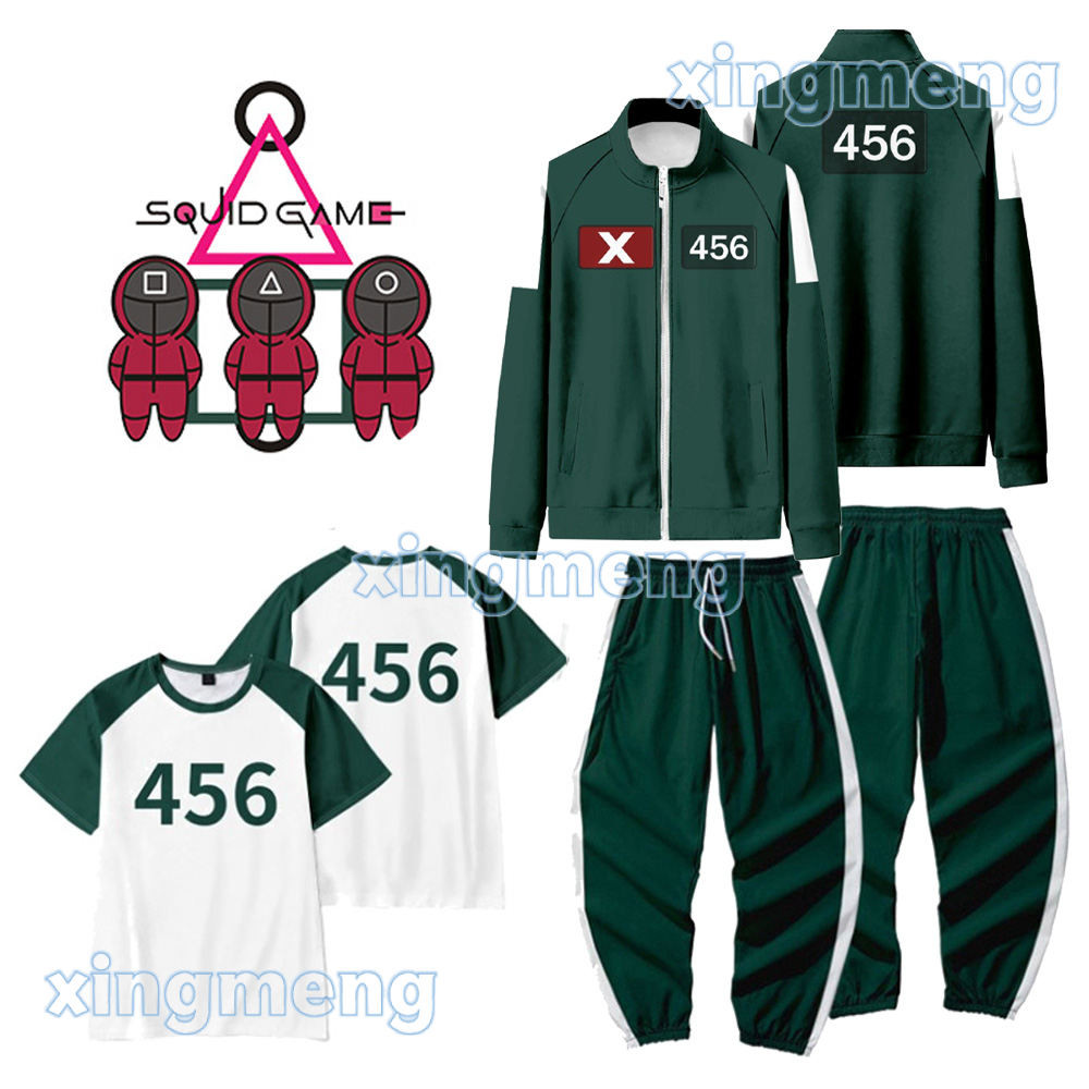 【S-4XL】game jacket number jacket 456 jacket for adults 007 001 333 customized number.