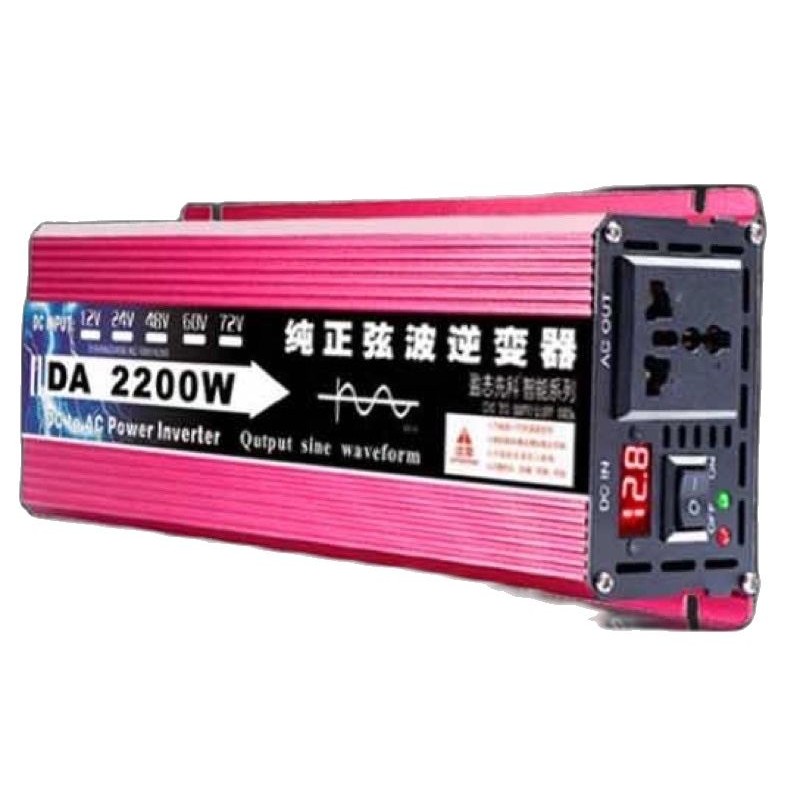 DA Inverter 2200Ｗ รุ่น12Ｖ/24Ｖ TO 220V  แปลงไฟDC TO AC  ตัวแปลงไฟรถ  pure sine wave inverter 100%