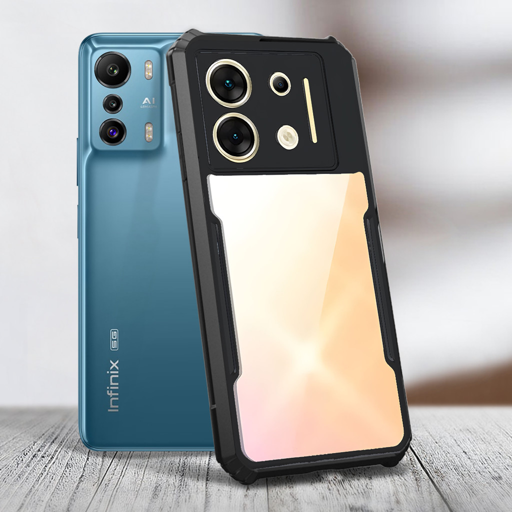 [สต๊อกพร้อม]สําหรับ Infinix Zero 40 Zero 30/20/8i 4G 5G Zero 8 Shock Fall Prevention Transparent Case