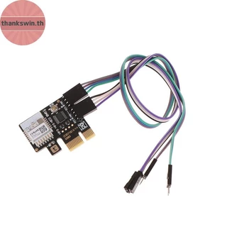 Thankswin A3 Tuya Wifi PC Power คอมพิวเตอร์เดสก์ท็อป Remote Boot Startup Card Telecommuting PICE การ์ด th