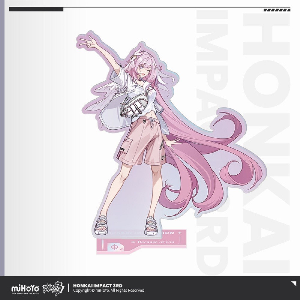 พวงกุญแจ, Standee รุ่น MIHOYOGame Honkai Impact VALKYRIES Elysia Kiana Mei Durandal Study and Work D
