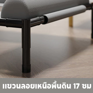 SKISOPGOที่นอนสุนัข ที่นอนสุนัขยกสูง ระบายอากาศและป้องกันความชื้น ผ้าอัพเกรดใหม่สบาย ทนต่อการขีดข่วน