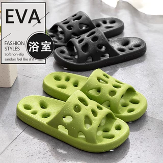 icy.sport รองเท้าแตะใส่ในห้องน้ำคู่ อาบน้ำ กันลื่น มีรูระบาย พื้นนิ่ม หลายไซส์ หลากสี X120