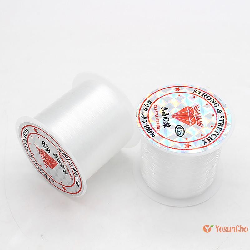 Yosun Choker สายตกปลานylon ยืดหยุ่น สpool โพลีเอสเตอร์ มองไม่เห็น เหยื่อ string monofilament เชือกแข็งแกร่ง