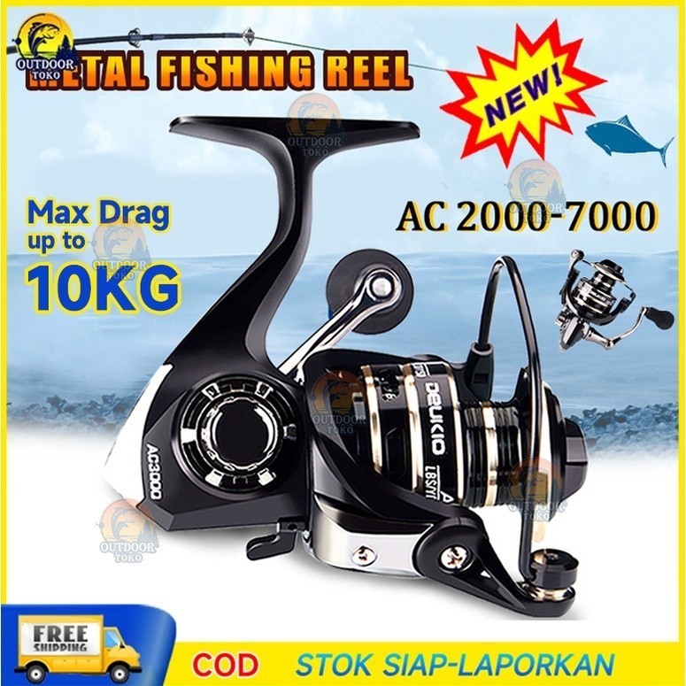 Gold Sharking NX Series NX2000 NX4000 NX6000 Real Reel Reel อัตราส่วนโลหะที่แข็งแกร่ง 4.7:1 ใหม่
