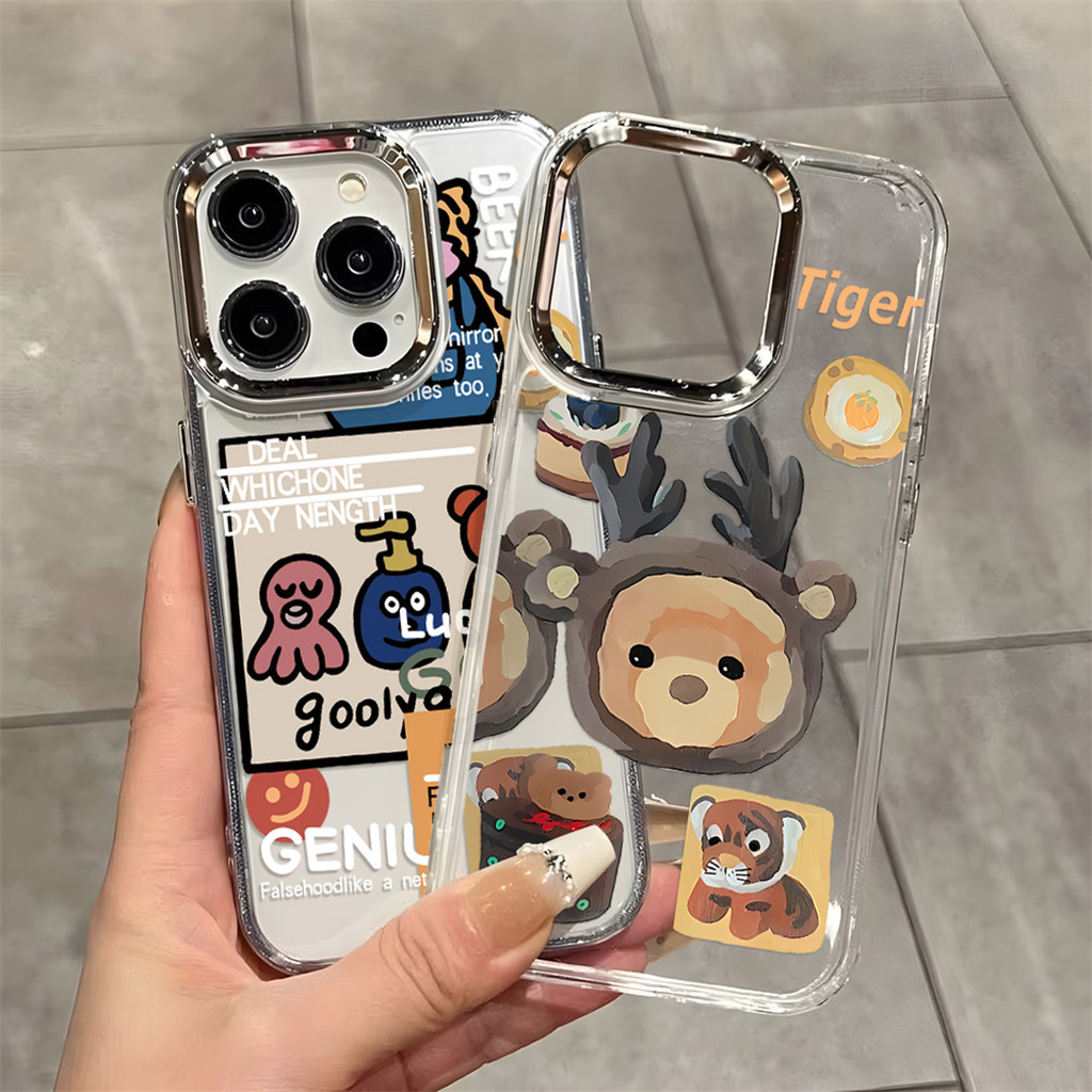 เคสใสกันกระแทก For Samsung A17 A07 A56 A05 A06 A55 A54 S25 Ultra A36 A26 A52 A12 A15 A73 A16 โปร่งใส เคส ความโปร่งใสสูง