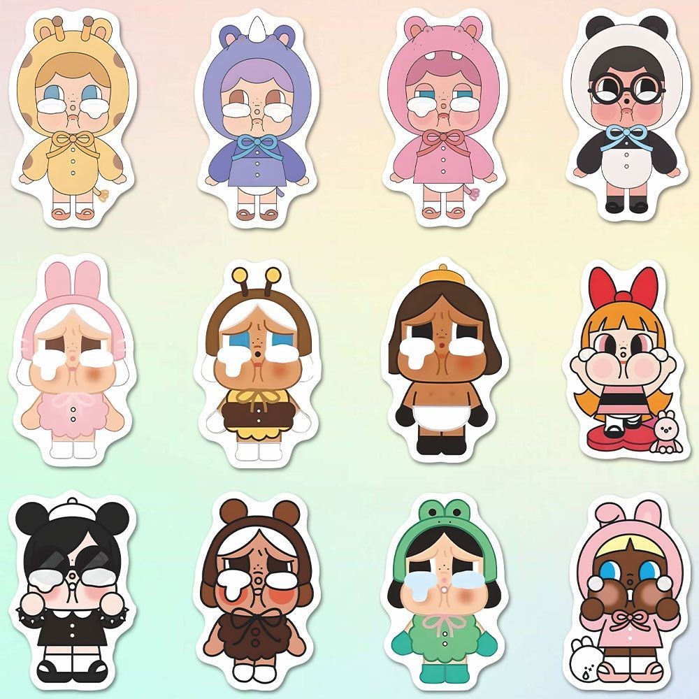 [ 55 แผ่น ] crybaby สติ๊กเกอร์เด็กร้องไห้ น่ารักๆ การ์ตูนป๊อป ปริมณฑล เคสมือถือ สติ๊กเกอร์กันน้ํา - รูปที่ 4
