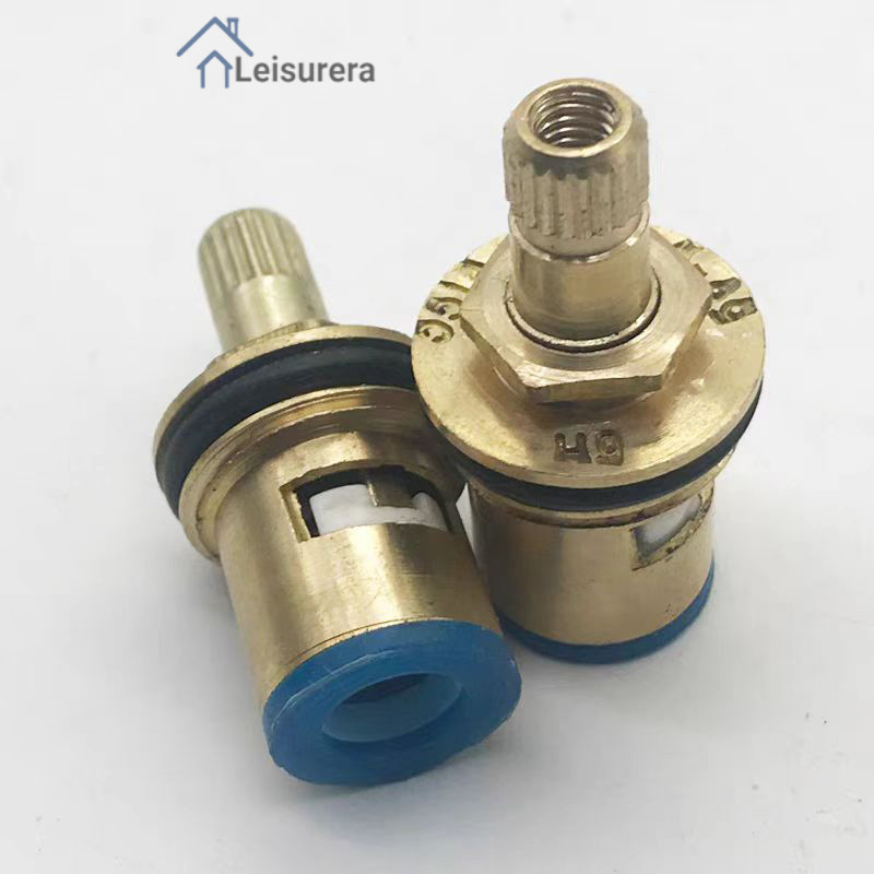 ✨อุปกรณ์บำรุงรักษาวาล์วเปิด-ปิดร้อนเย็นเดี่ยว แกนวาล์วก๊อกน้ำทองเหลือง แกนวาล์วเซรามิก🍀 - รูปที่ 4