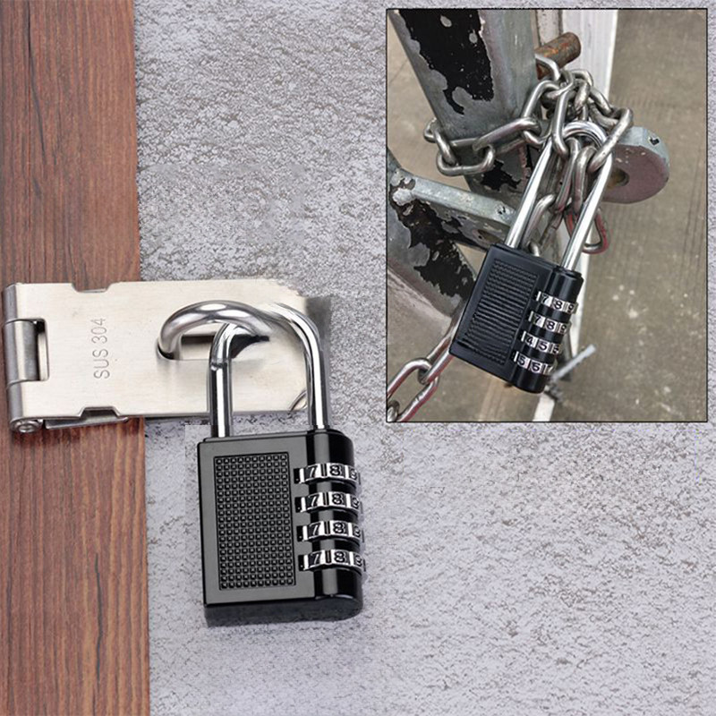 ของมาใหม่！กุญแจล็อคประตู ล็อคแบบใส่รหัส 4 หลัก เพื่อความปลอดภัย ล็อคดิจิตอล - รูปที่ 5
