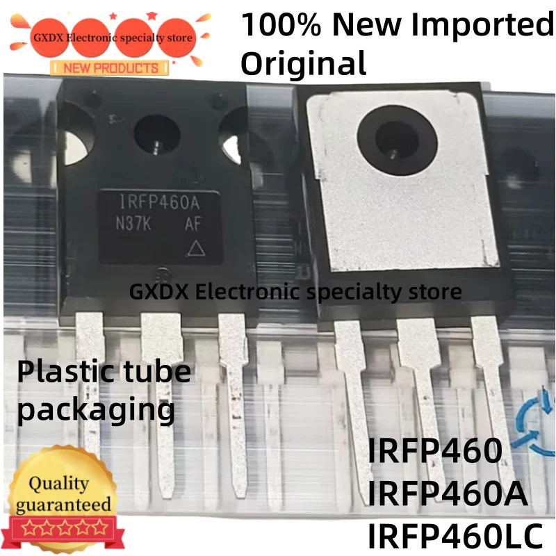 1-5PCS IRFP460 IRFP460N IRFP460A IRFP460LC IRFP460PBF IRFP460APBF TO247 Field-effect ทรานซิสเตอร์