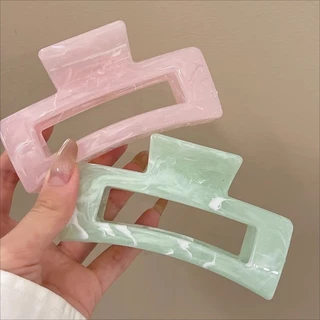 ใหม่! Hairpin Headwear สีหินอ่อนสำหรับผู้หญิง กับ Big Grips ผม Cips