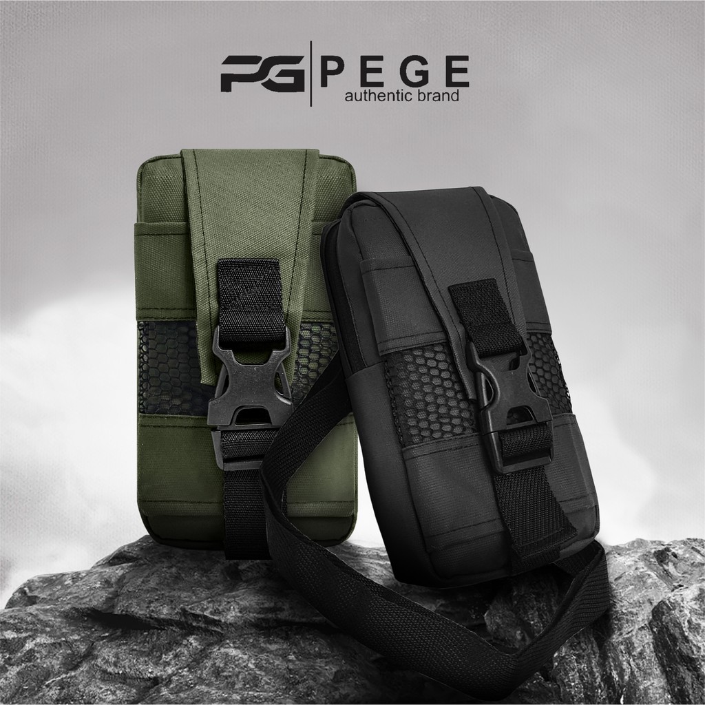 HP PEGE Reyno Mens Hanging Wallet Bag Waterproof Mobile Phone Wallet - PG 9087