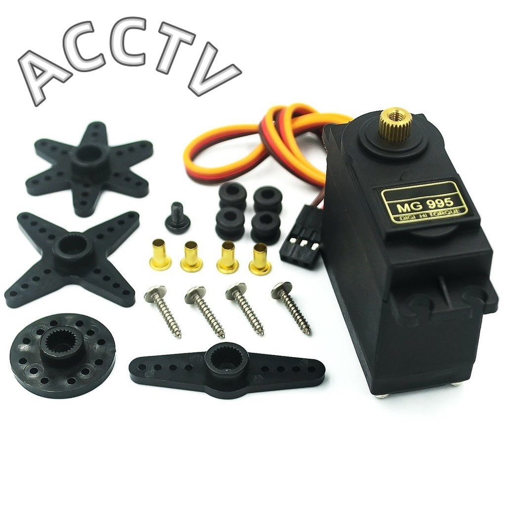 Mg945 MG946 MG995 MG996 Servo เกียร์โลหะสําหรับรุ่นเฮลิคอปเตอร์เรือสําหรับ Arduino DIY MG946R MG996R