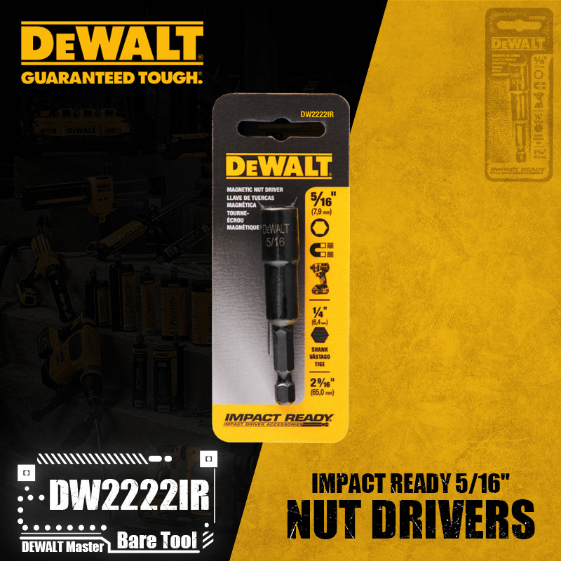 Dewalt DW22IR IMPACT READY 5/16" Nut Drivers Power Tool Accessories