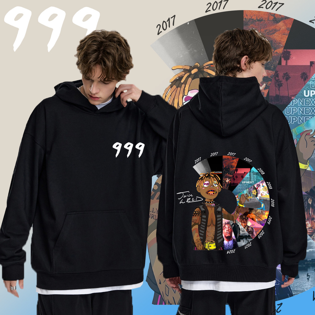 Juice Wrld The Party Never Ends อัลบั้มปก Hoodie 999 Juice Wrld Hoodie Juice Wrld ทัวร์ Merch เสื้อฮ