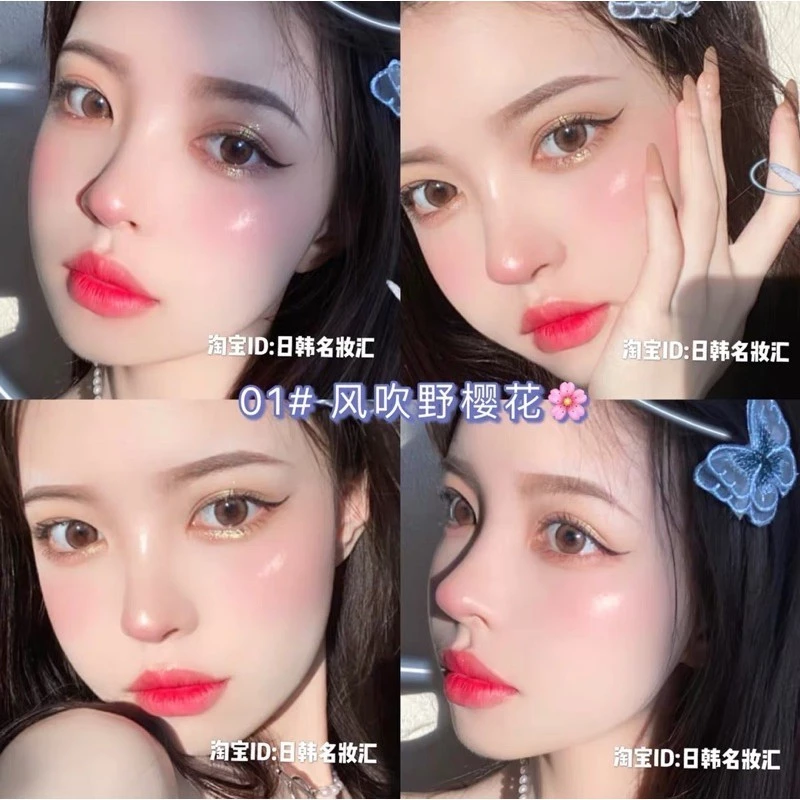 YTL CDE CD8091 บลัชออนเนื้อฉ่ำวาว Smart Girl Reading Blush thumbnail 6