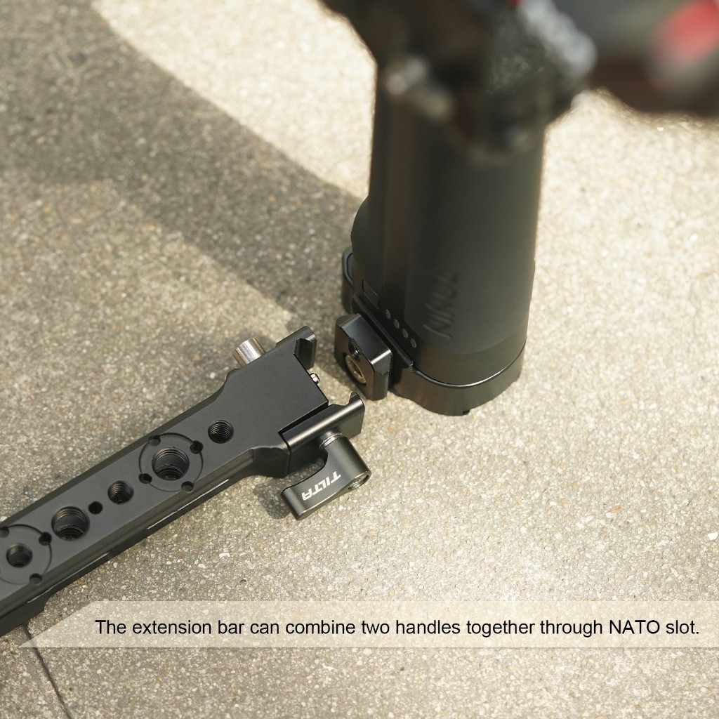 Tilta TGA-BHB แบตเตอรี่ฐานยึดอุปกรณ์เสริมขายึดเข้ากันได้กับ DJI Ronin RS2RSC2RS3RS3 ProRS4RS4 ProGimbal