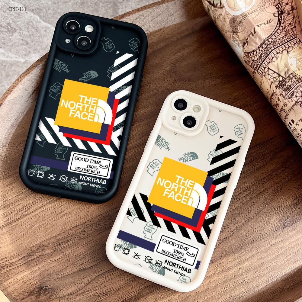 Puffycase IPhone 13 11 7 8 6 6S X XS XR SE Pro Max Plus 2020 2022 Soft Case The North Face TNF Simpl